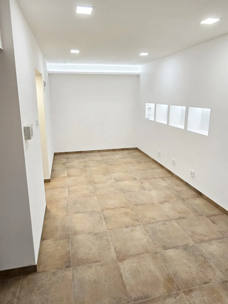 Dokončená místnost po rekonstrukci